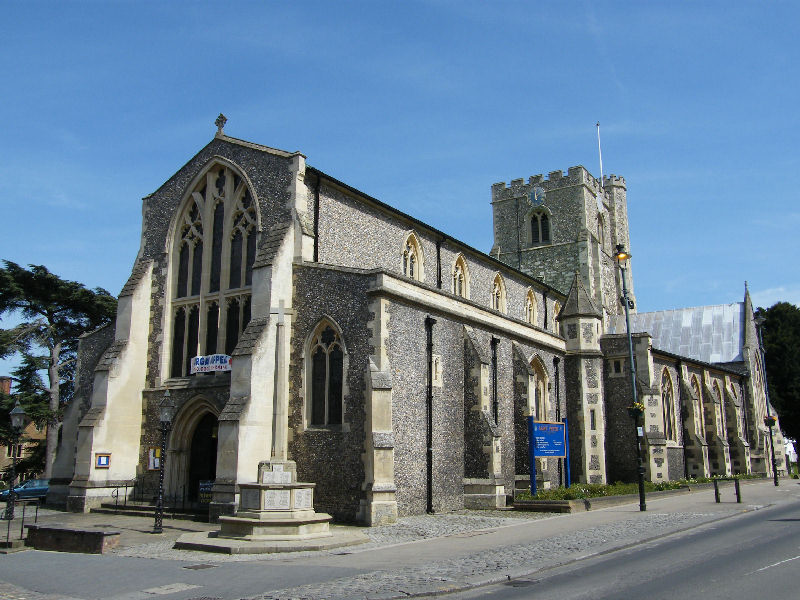 Berkhamsted St Peter Church Exterior View